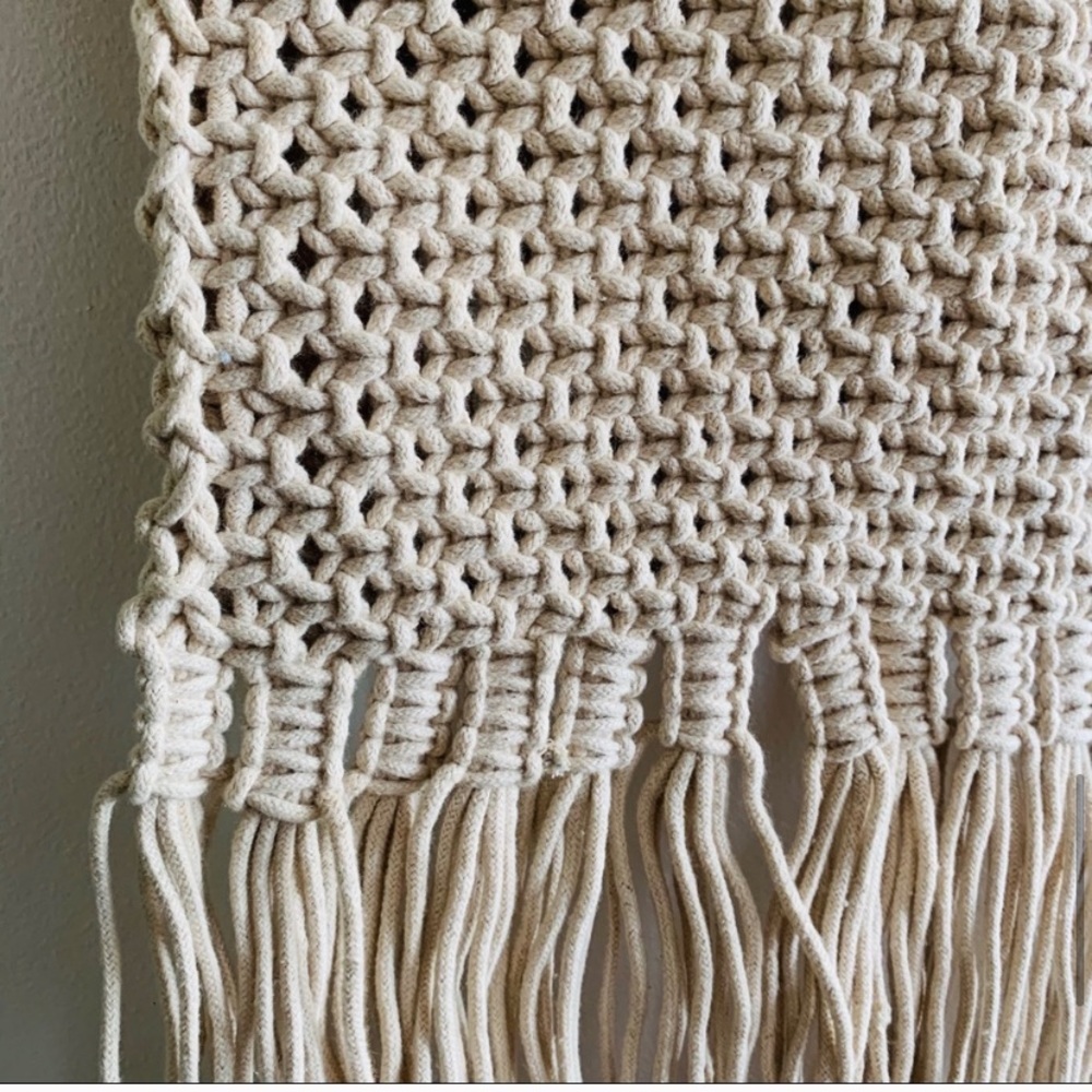 NEW Macrame Spring Shoulder Shopper Bag - Picture 11 of 16